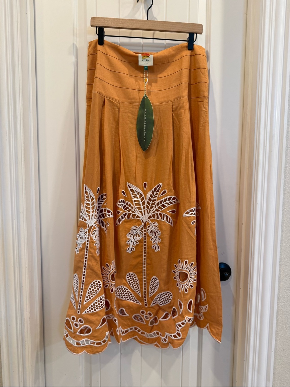Farm Rio Tropi Camel Maxi Skirt - Picture 4 of 8